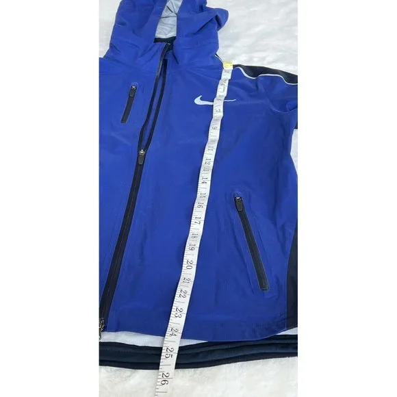 NIKE HyperShield Light Lightweight Full Zip Running Jacket Blue NWOT Women's S - Picture 6 of 10